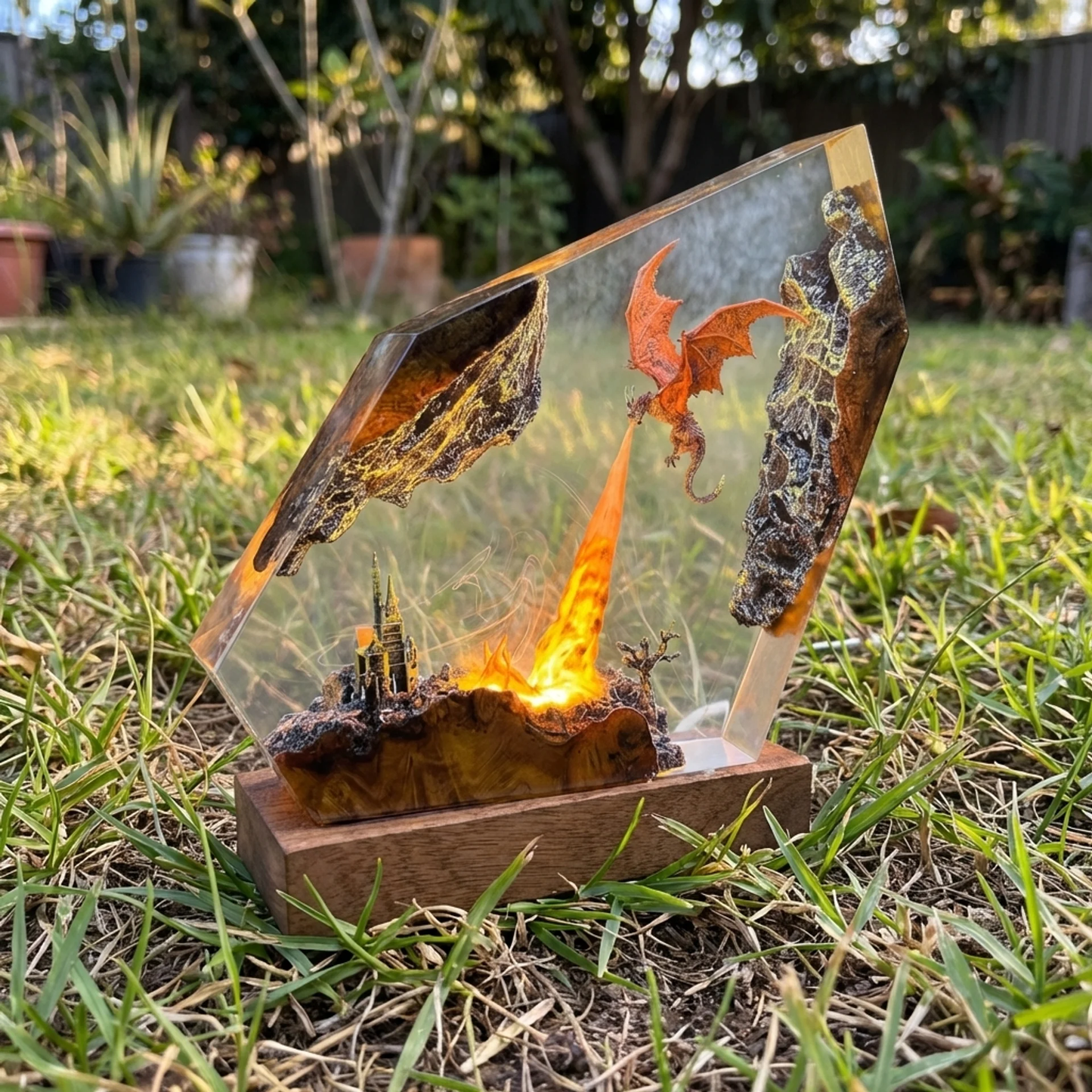Kaelith's Forge™ - Fourth Wing Lamp