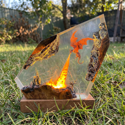 Kaelith's Forge™ - Fourth Wing Lamp