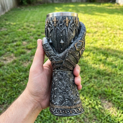 Kaelith's Forge™ — Medieval Gauntlet Mug