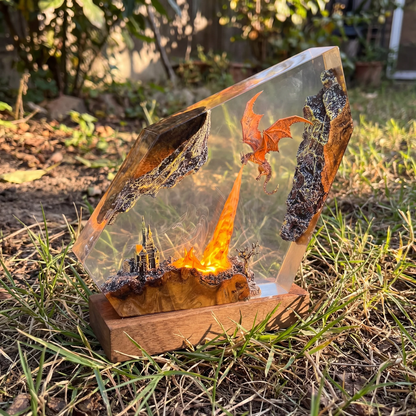 Kaelith's Forge™ - Fourth Wing Lamp