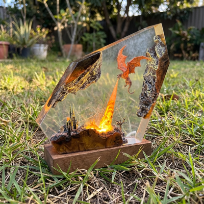 Kaelith's Forge™ - Fourth Wing Lamp