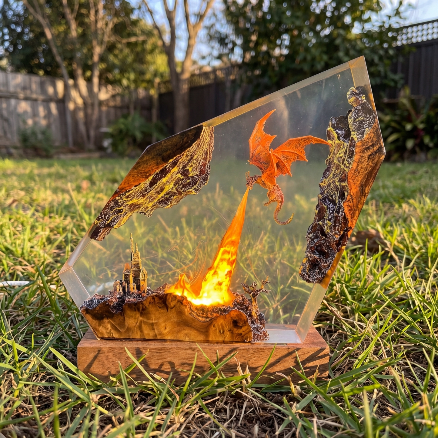 Kaelith's Forge™ - Fourth Wing Lamp