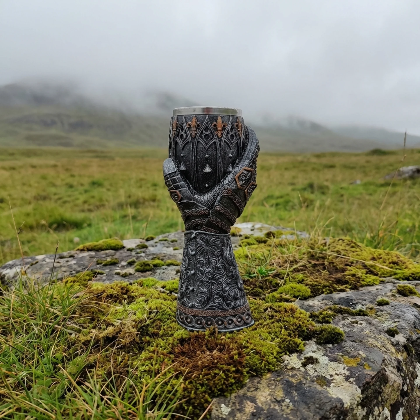 Kaelith's Forge™ — Medieval Gauntlet Mug